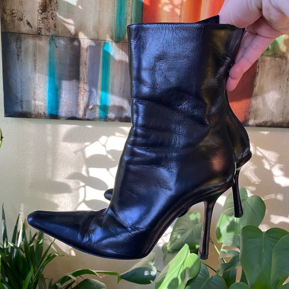 Jimmy Choo Black Booties Size: 37.5